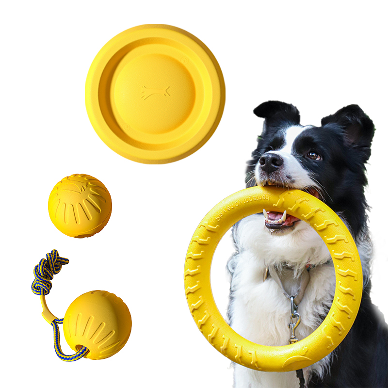 Pet Dental Chew Toy - EVA Dayanıklı Köpek Oyuncakları 4 Paket