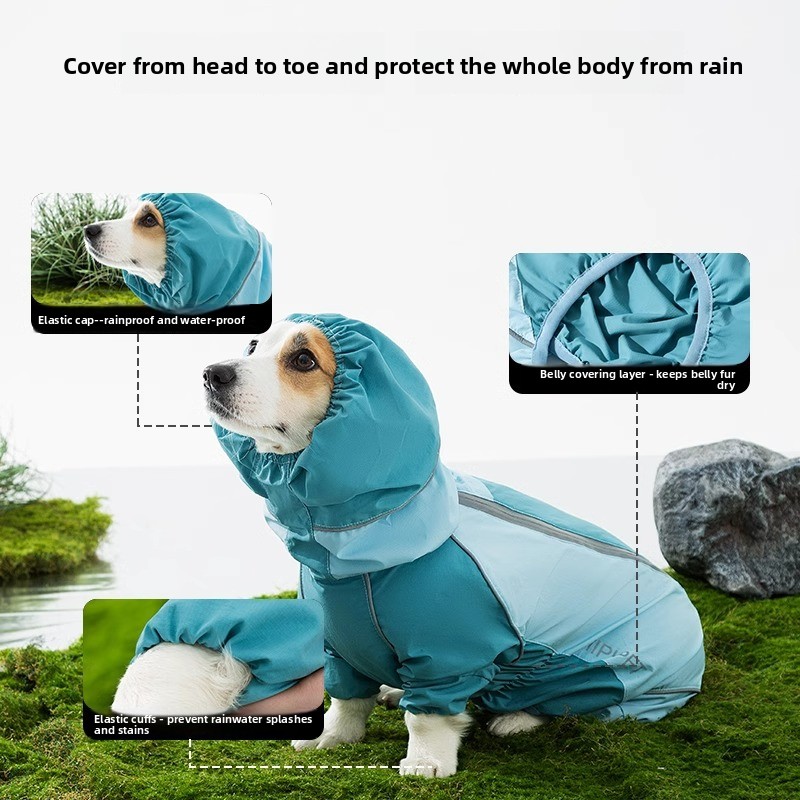 2026 Tam Kapsamlı Renk Bloklu  - Dog Raincoat incelemesi ve fiyatı