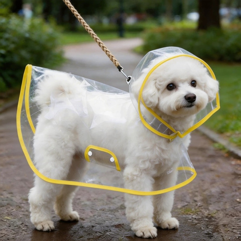 Şeffaf Köpek Yağmurluğu, Tüm V - Dog Raincoat incelemesi ve fiyatı