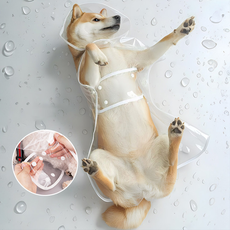 XS-8XL Pet Yağmurluk Şeffaf Kö - Dog Raincoat incelemesi ve fiyatı