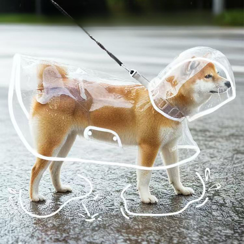 XS-8XL Pet Yağmurluk Şeffaf Kö - Dog Raincoat incelemesi ve fiyatı