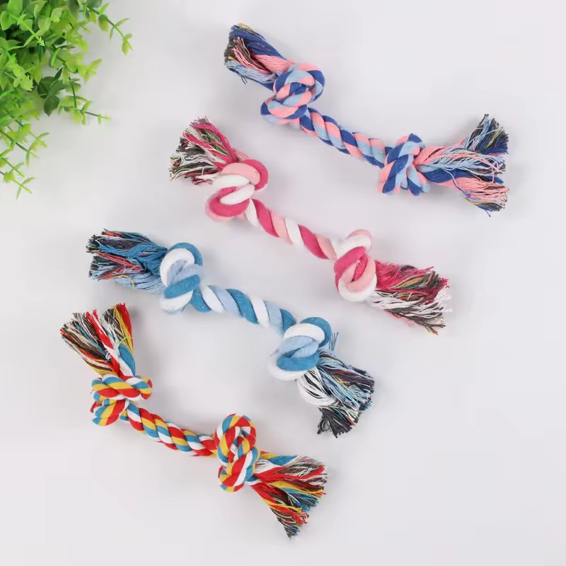 Renkli Pet Pamuk Halat Düğüm O - Pet Dental Chew Toy incelemesi ve fiyatı